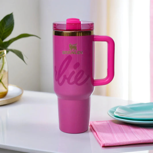 The Barbie X Stanley Iconic Stanley Quencher H2.0 Tumbler - 1.18 L