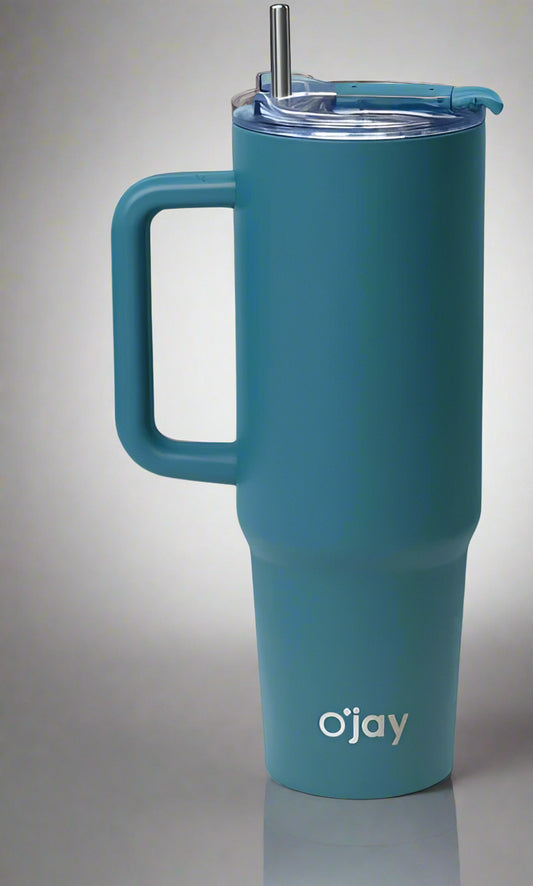 O’jay 50oz Deep Teal Tumbler – Stainless Steel | Leak-Proof | Vacuum Insulated